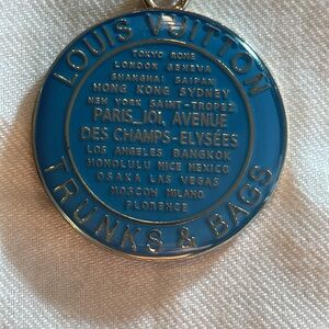 LOUIS VUITTON TRUNKS AND BAGS CHARM - ROYAL BLUE